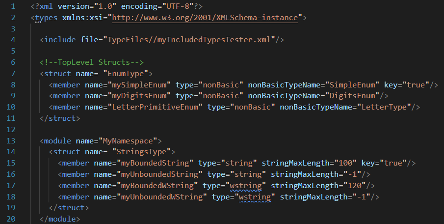 Use the engine’s built in introspection to analyze and dissect the full structure of sent and received DDS messages.